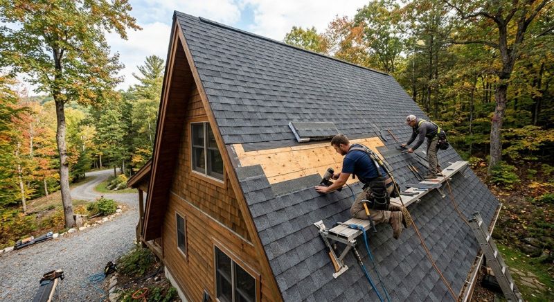 A Frame Roof Repair in Beaver County, PA