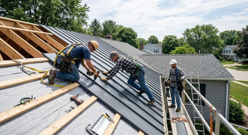 Aluminum Roof Installation in Aliquippa, PA