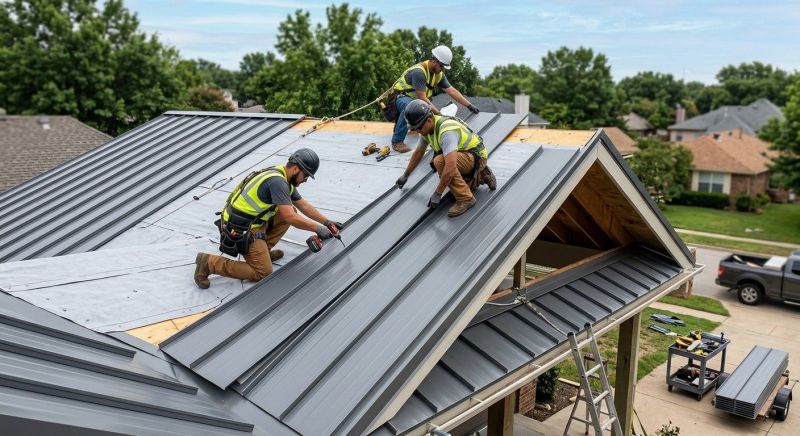 Aluminum Roof Installation in Conway, PA