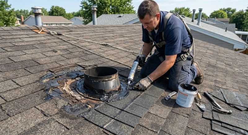 Asphalt Roof Leak Repair in Cranberry Twp, PA
