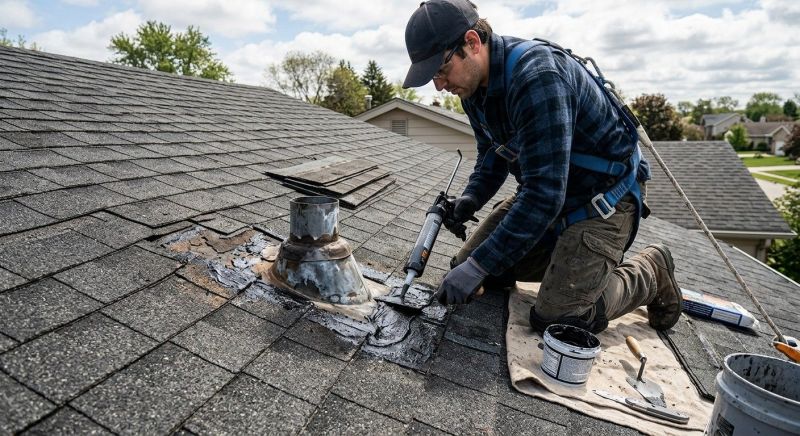Asphalt Roof Leak Repair in Pittsburgh, PA