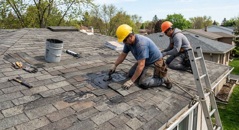 Asphalt Roof Repair in Mc Donald, PA