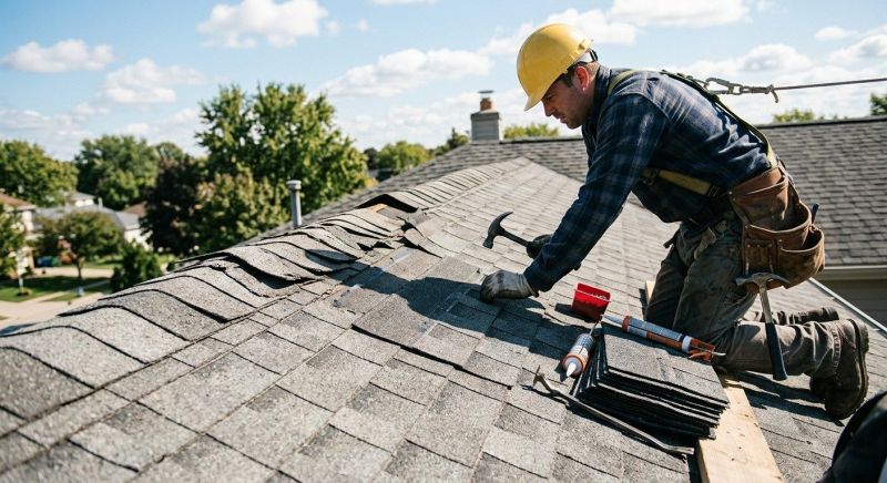 Asphalt Roof Repair in Zelienople, PA