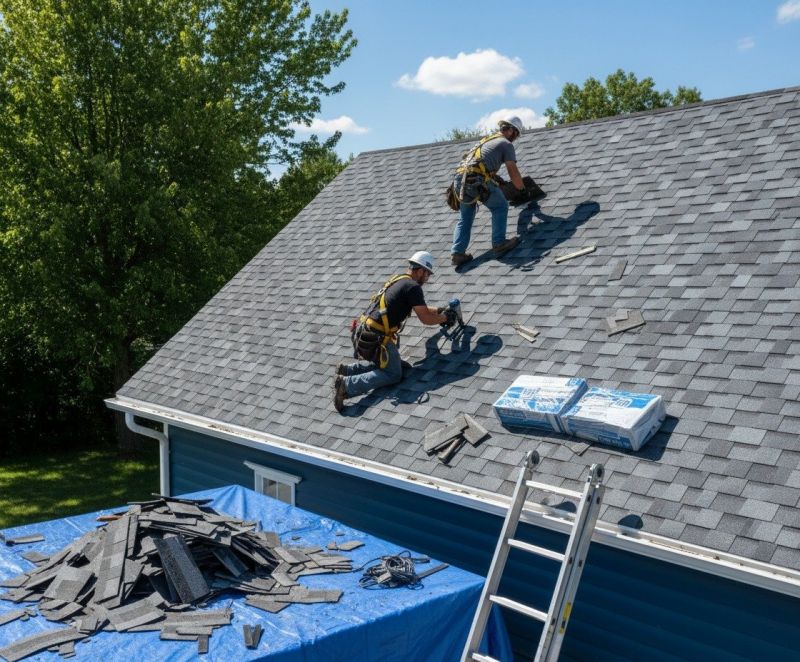 Asphalt Roof Replacement in Oakdale, PA