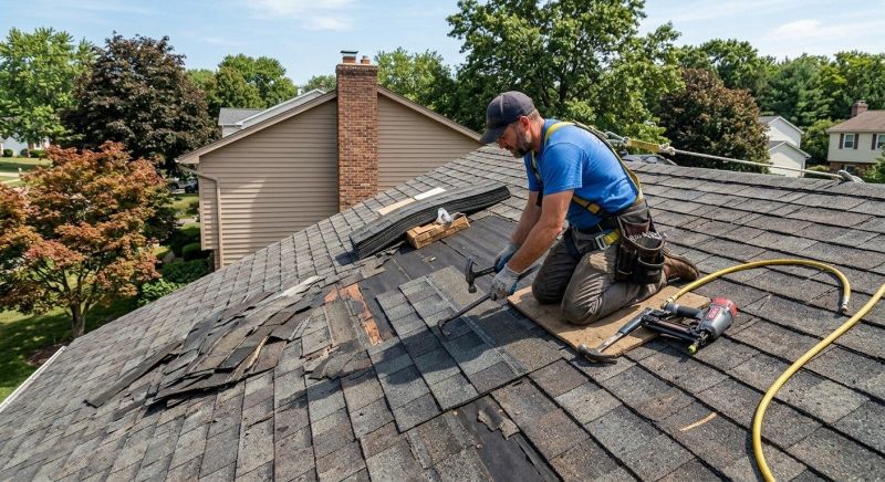 Asphalt Shingles Repair in Harmony, PA