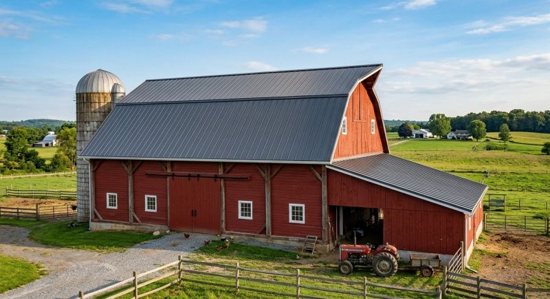 Barn Roof Replacement in East Liverpool, OH