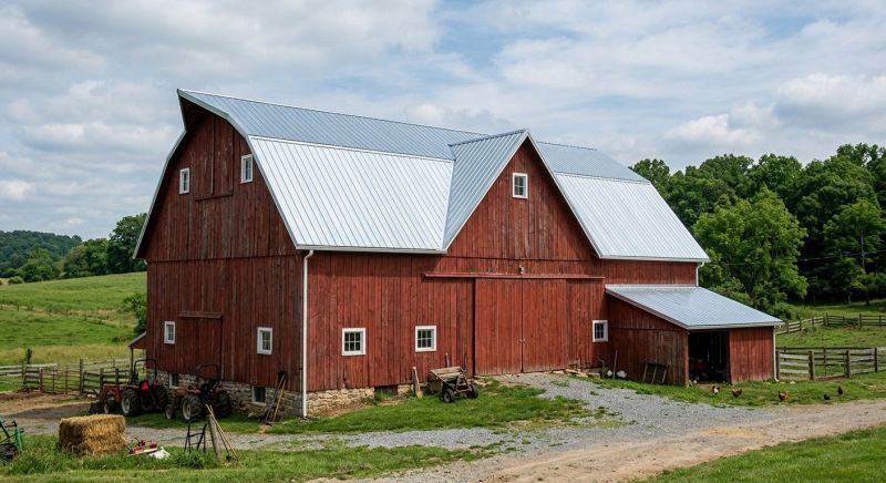 Barn Roof Replacement in Beaver County, PA