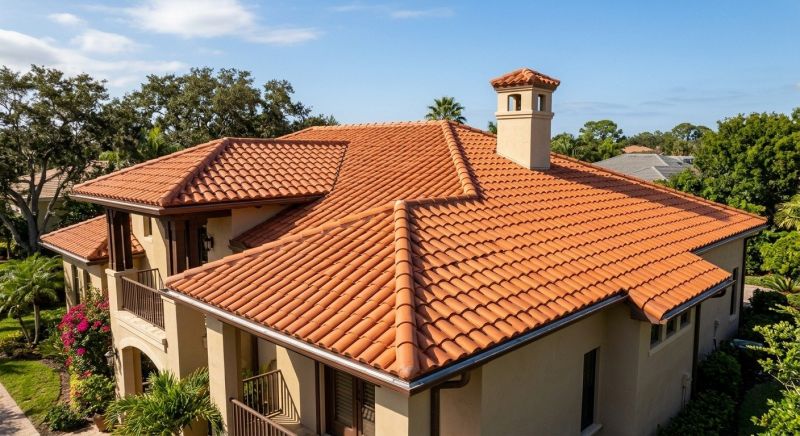 Barrel Tile Roof Installation in Beaver County, PA