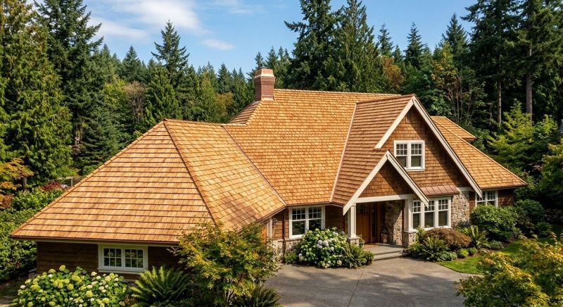Cedar Roof Installation in Conway, PA