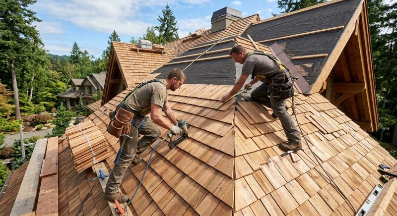 Cedar Roof Installation in Conway, PA