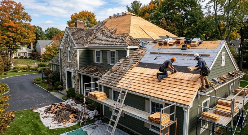 Cedar Roof Replacement in Harmony, PA