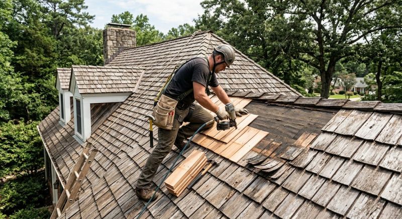 Cedar Shingles Repair in Evans City, PA