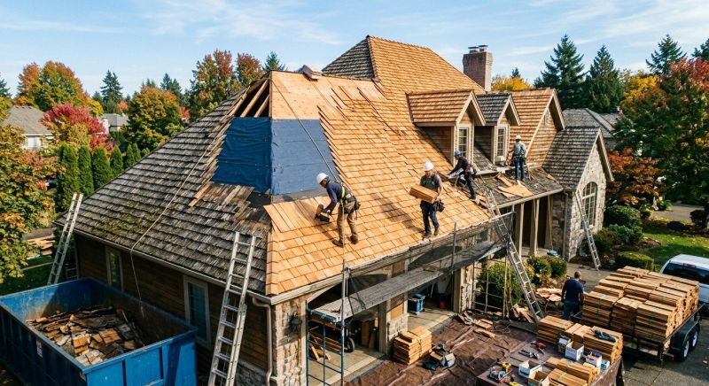 Cedar Shingles Replacement in Ellwood City, PA