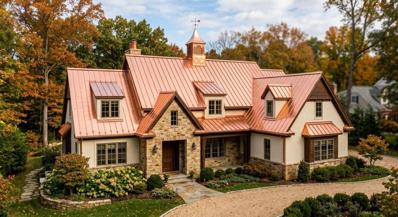 Copper Roof Repair in Beaver County, PA