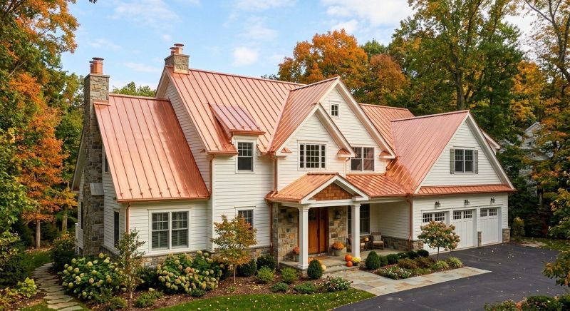 Copper Roof Replacement in Beaver County, PA