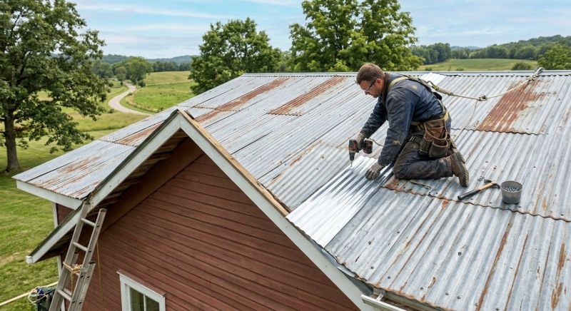 Corrugated Roof Repair in Canonsburg, PA