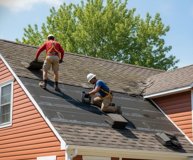 Damaged Roof Replacement in Canonsburg, PA