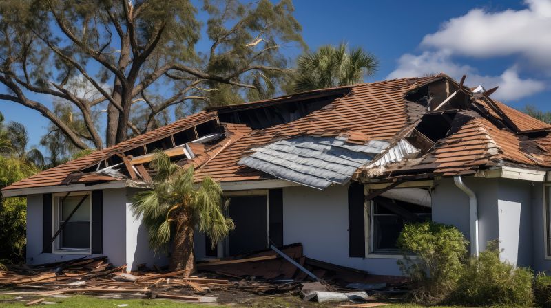 Damaged Roof Replacement in Oakdale, PA