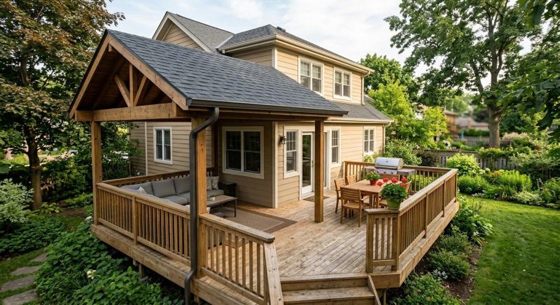 Deck Roof Construction in Beaver County, PA