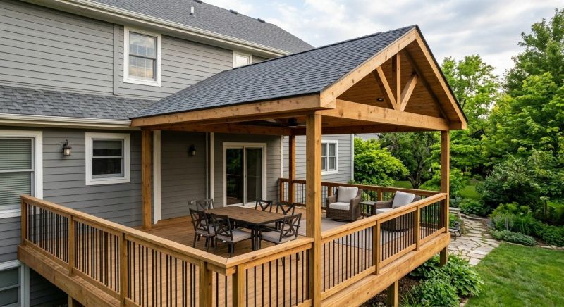 Deck Roof Construction in Beaver County, PA
