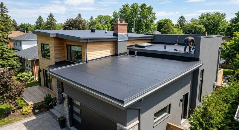 Epdm Roof Installation in Ellwood City, PA