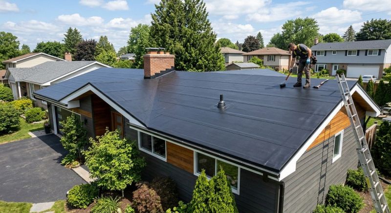 Epdm Roof Installation in Mars, PA