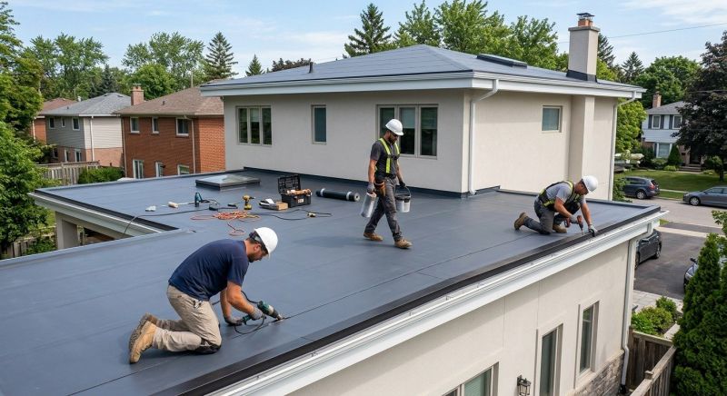 Flat Roof Installation in Pittsburgh, PA