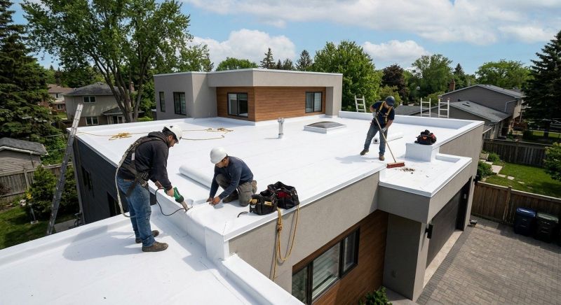 Flat Roof Installation in Sewickley, PA
