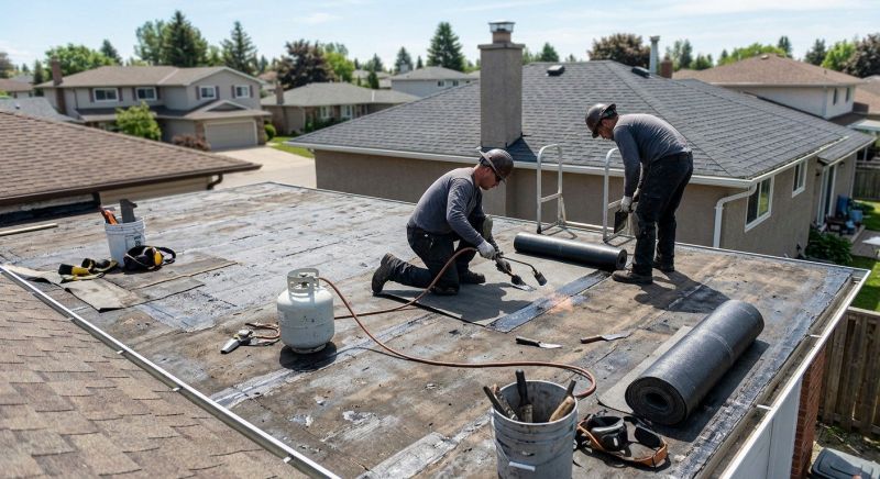 Flat Roof Repair in Beaver Falls, PA