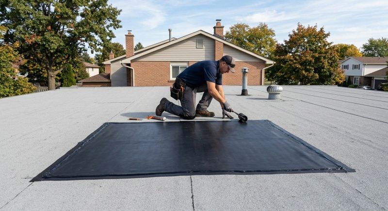 Flat Roof Repair in Colliers, WV