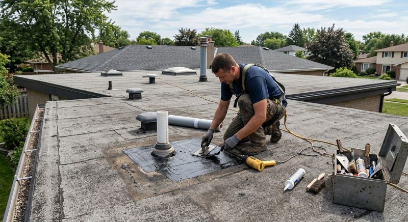 Flat Roof Repair in Pittsburgh, PA