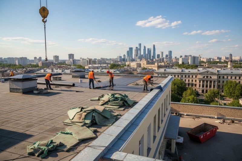 Flat Roof Replacement in Oakdale, PA