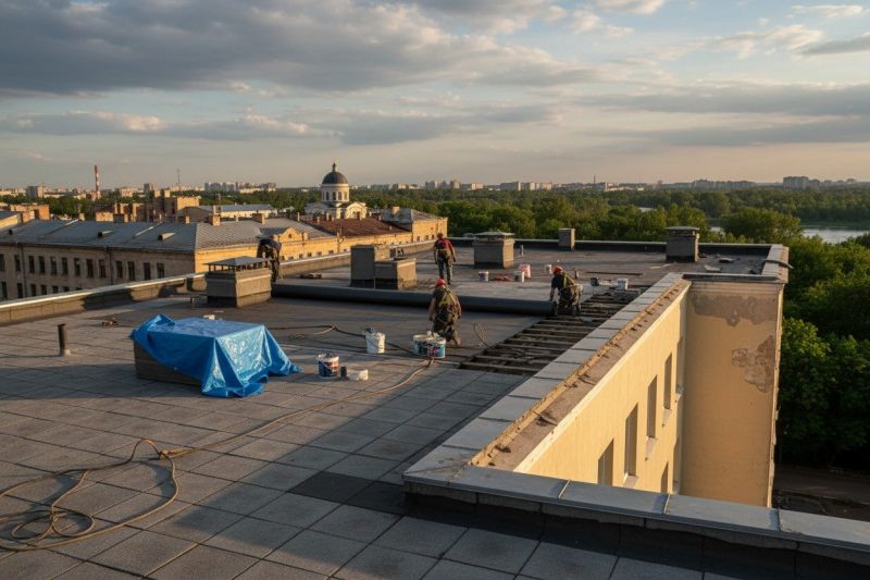 Flat Roof Replacement in Oakmont, PA