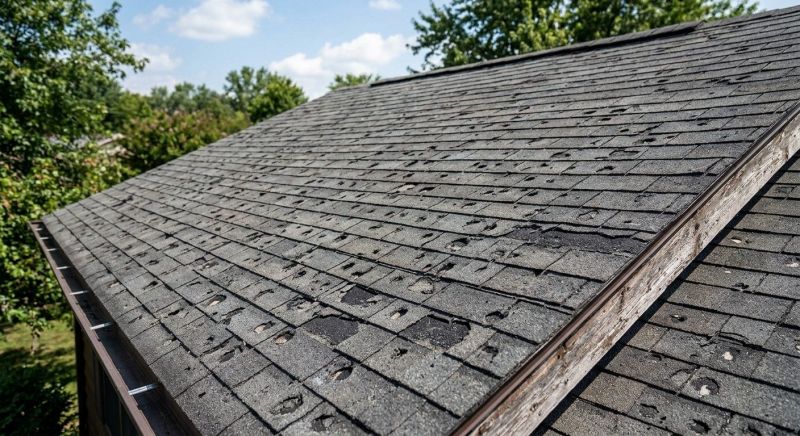 Hail Damage Roof Repair in Conway, PA