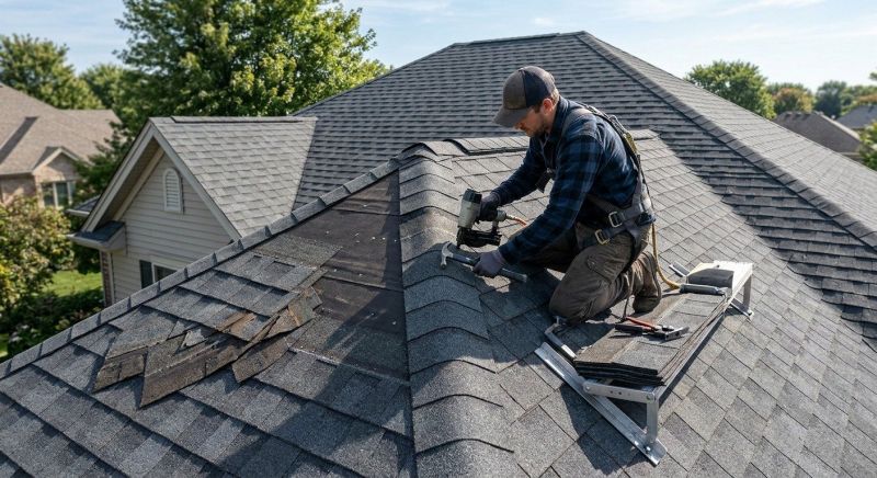 Hip Roof Shingle Replacement in Beaver County, PA