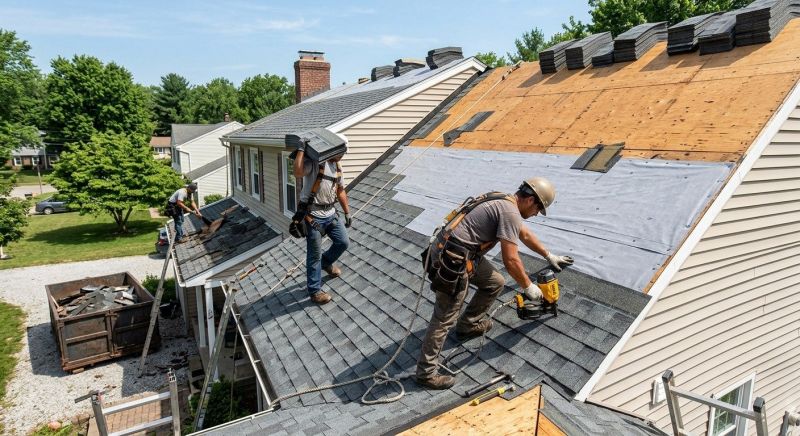 Hip Roof Shingle Replacement in Beaver County, PA