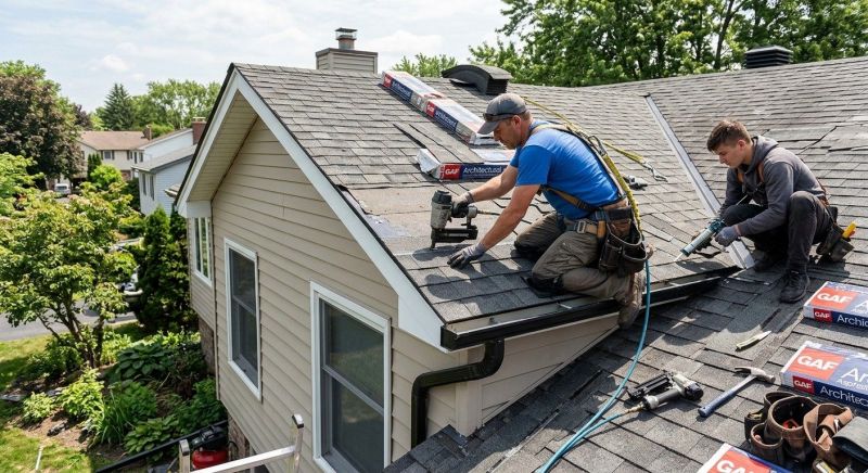 Hip Roof Shingle Replacement in Beaver County, PA
