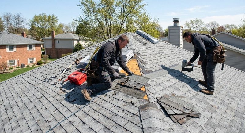 House Roof Repair in Ambridge, PA