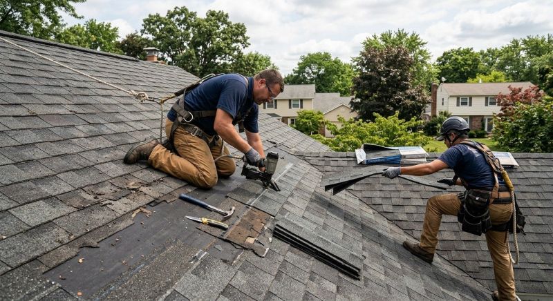 House Roof Repair in Colliers, WV