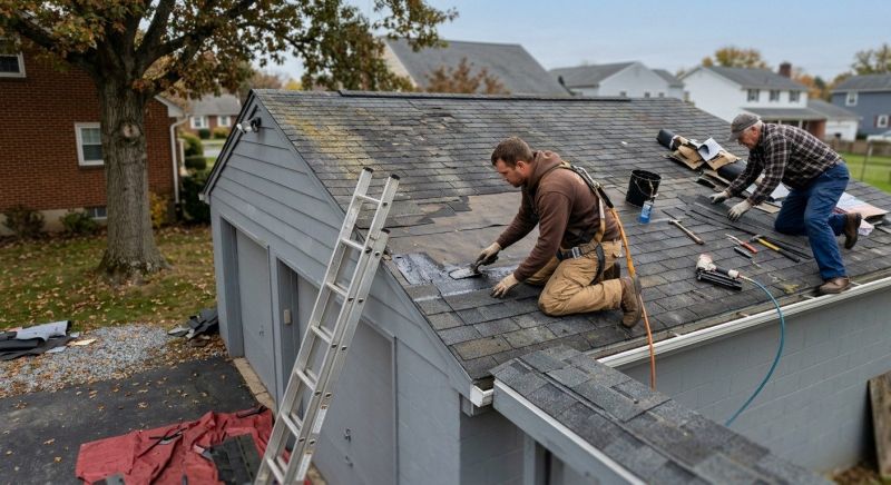 House Roof Repair in Pittsburgh, PA