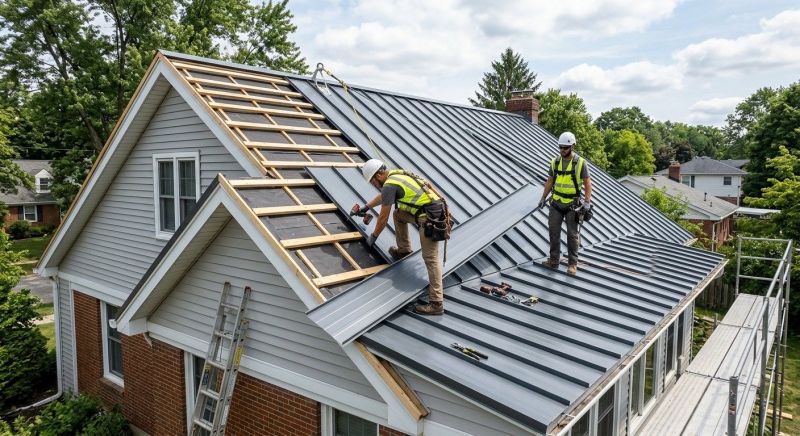 Metal Roof Installation in Evans City, PA