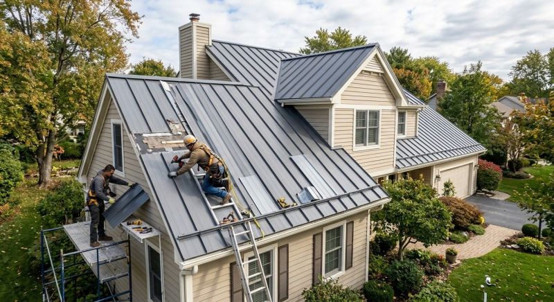 Metal Roof Repair in Oakmont, PA