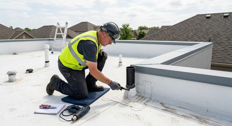 Pvc Roof Inspection in Beaver County, PA