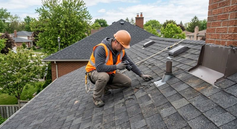 Roof Damage Inspection in East Liverpool, OH
