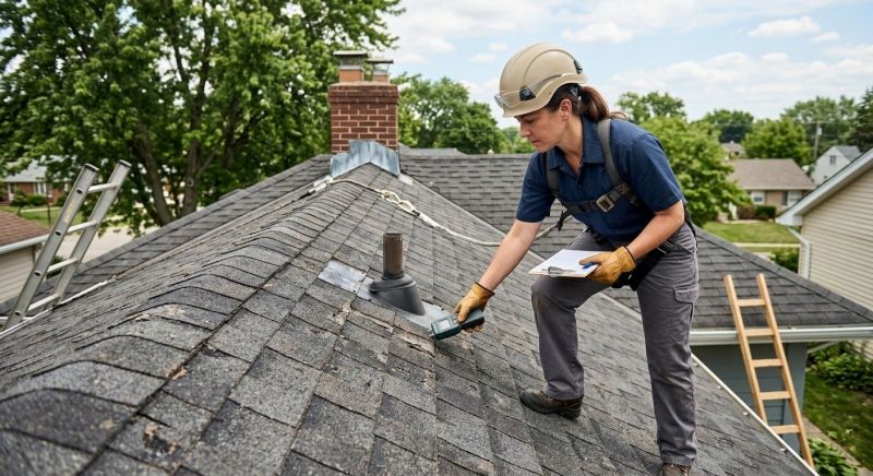 Roof Damage Inspection in Mars, PA