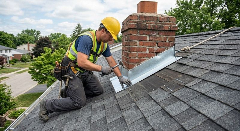 Roof Flashing Installation in Ambridge, PA