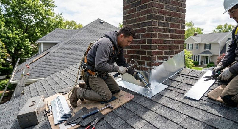 Roof Flashing Installation in Colliers, WV
