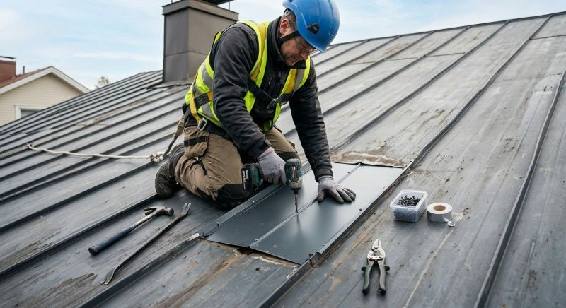 Roof Panel Repair in Beaver County, PA