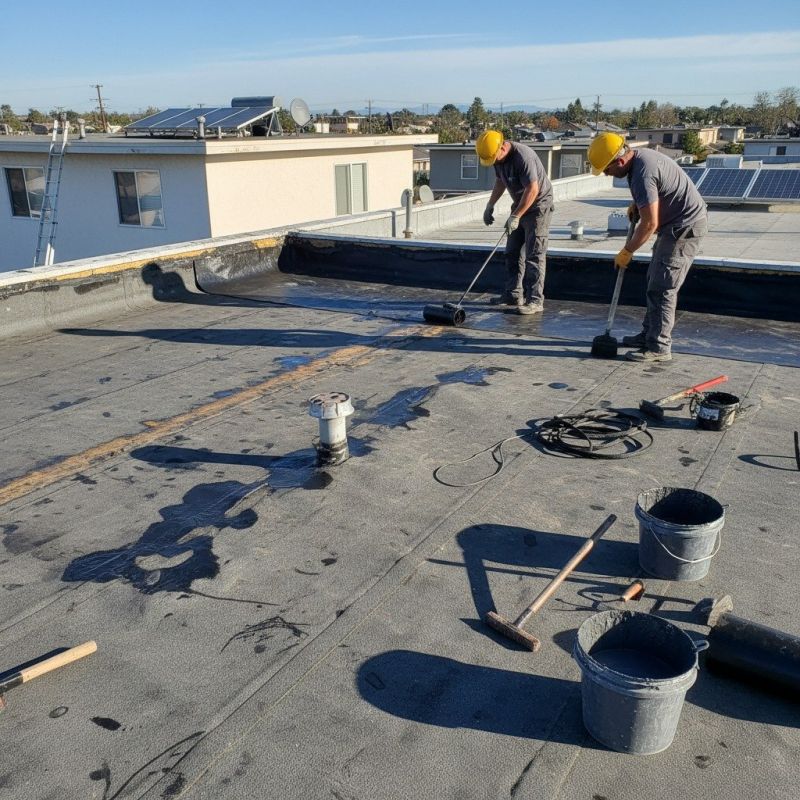Rubber Roof Repair in Burgettstown, PA