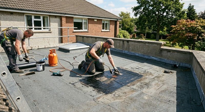 Rubber Roof Repair in Zelienople, PA